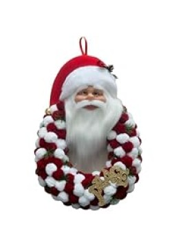 Thunderbay 20" Santa Claus Decorations Christmas Garland Standing Toys Ornaments Xmas Party Plush Gift