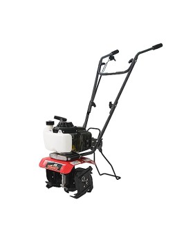 Thunderbay Cultivator 4Cycle 40cc Gas Powered Tiller w/Adjustable 4 Steel Tines Small Rototiller