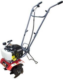 Thunderbay Cultivator 2Cycle 52cc Gas Powered Tiller w/Adjustable 4 Steel Tines Small Rototiller