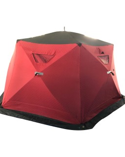 THUNDERBAY Ice Cube Series Hex-Hub 6 to 8 Man Portable Thermal Ice Shelter