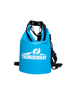 ThunderBay Floating Blue Waterproof Dry Bag, Roll-top Design to Keep Equipment Dry, Paddling, Sailing, Canoeing, Surfing, Snowboarding, Hiking, Hunting, Camping or Beach Play, Multiple Sizes