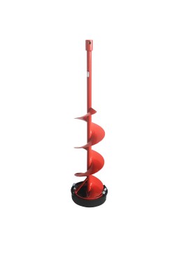 THUNDERBAY 10-Inch Long ICE  Auger, Included blades protector snaps on and off without fingers